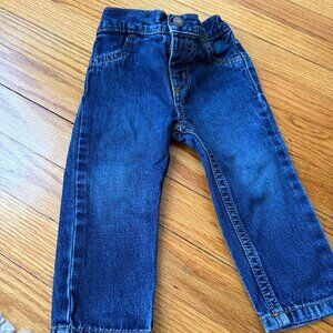 Cat & Jack Skinny Dark Wash Jeans-18M